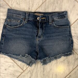 Joe's Jeans Blue Jean Shorts Distressed Hem